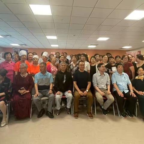 芳香四溢饺子宴 新华人联合会暖人心