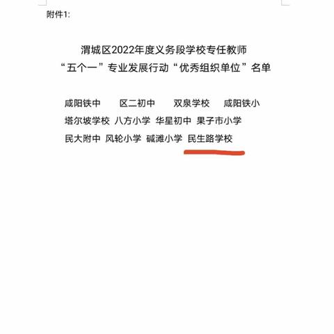 【渭城区民生路学校教师获奖喜报】