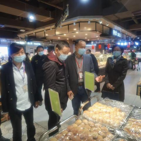 罗文副书记带队到同和开展清明节前督导检查工作