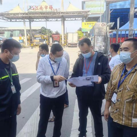 罗文副书记带队到松洲开展疫情防控督查整改问题“回头看”