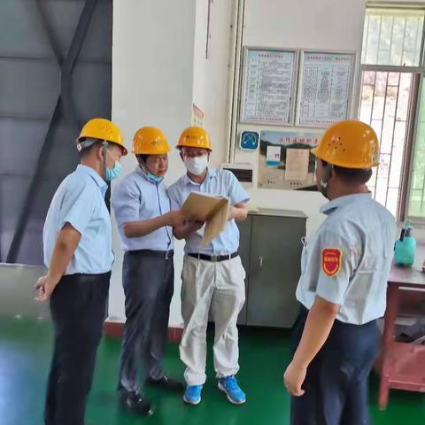 集团公司对黑河金盆水库进行防汛安全检查