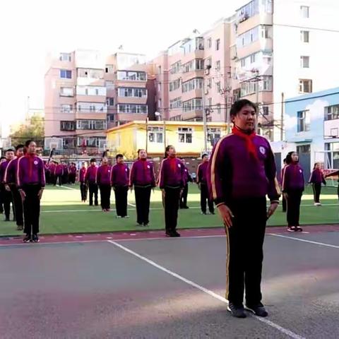 安达小学 喜迎十九大"强体质 促健康" 校园广播操比赛