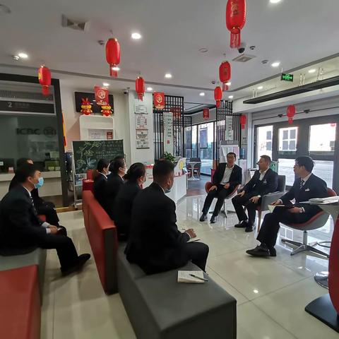 海西长江路支行召开旺季营销冲刺会