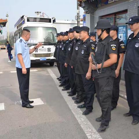 【路北分局】长深高速唐山西警务站按时启动一级查控等级勤务