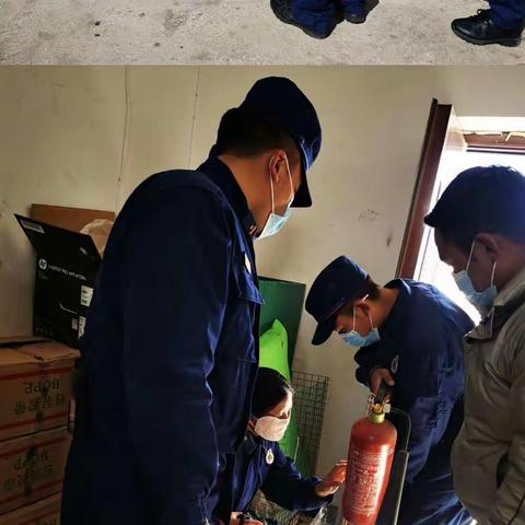 尼玛县邮政分公司联合尼玛县消防救援大队组织开展消防应急演练