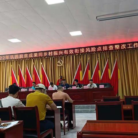 雅星镇2022年巩固脱贫成果同乡村振兴有效衔接风险点排查整改工作部署会