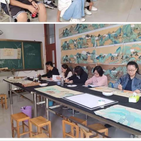 临沂第四十中学初中部美术组教研工作总结