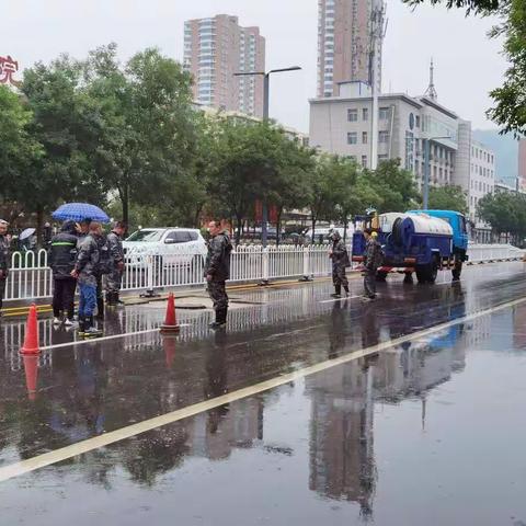 市政防汛应急抢险演练