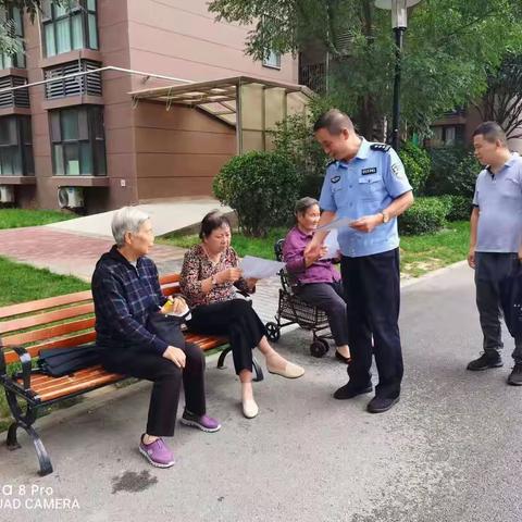 【西安百日行动】土门派出所友谊社区民警李建党将反诈宣传进行常态化工作。