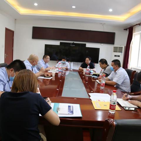 西环一分公司召开二次会议                            推进重组进程  部署疫情防控