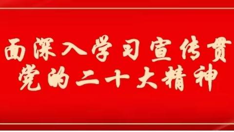 【元宝山街道】荣信社区开展包居领导进社区——“党的二十大精神”宣讲会