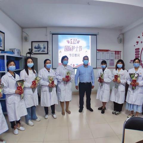 致敬最美白衣天使｜飞竹镇开展护士节慰问活动