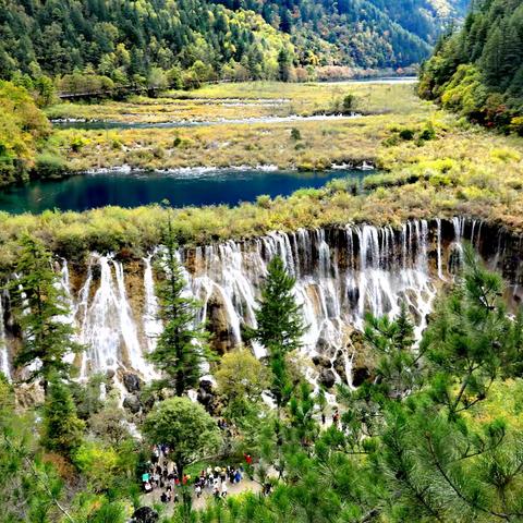 九寨沟、黄龙、牟尼沟