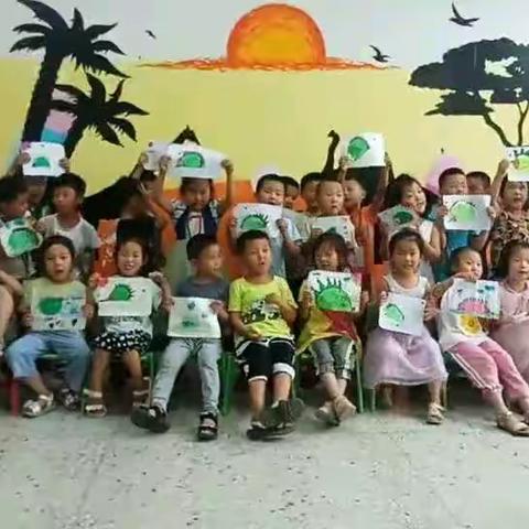 爸爸妈妈请放心，我们过的很开心                 ———      野店小学附属幼儿园一日活动风采