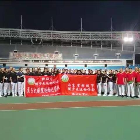 “汇演交流，共同进步”贺健步走运动协会：运动之家队与新体红军队汇演活动圆满成功