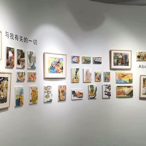 高新区美术馆看展览