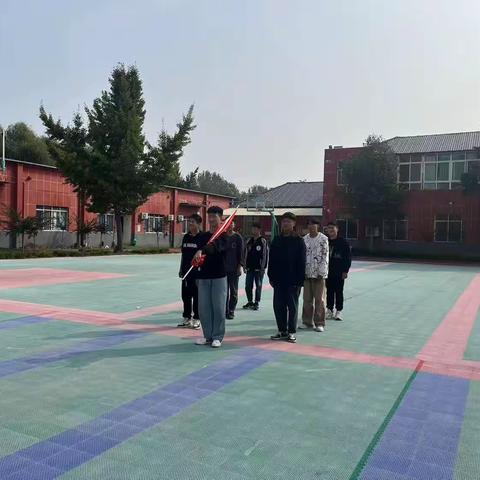 长在红旗下——颍川实验学校升旗仪式