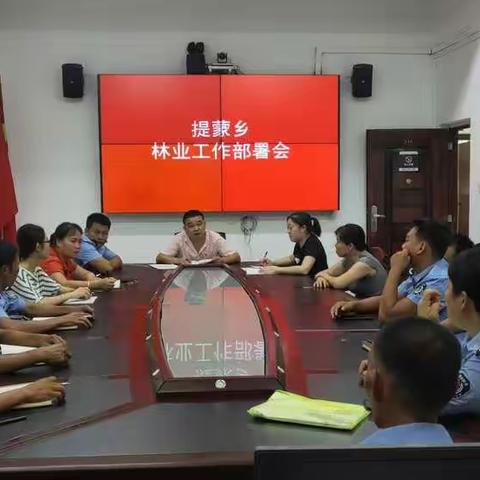 提蒙乡召开2020年林业工作部署会