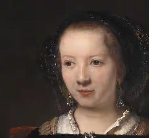 《持康乃馨的年轻女子》&《窃取伦勃朗》