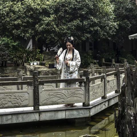 花果溪汉服人像