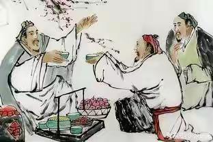 中国各地不同状态的嗜酒图