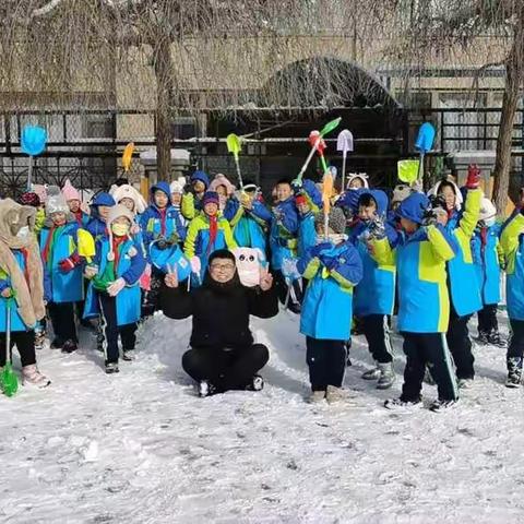 来呀，一起打雪仗吧❄️🌨️