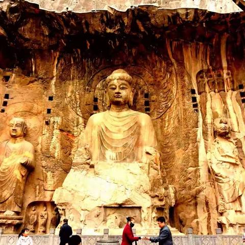 四大石窟之一龙门石窟