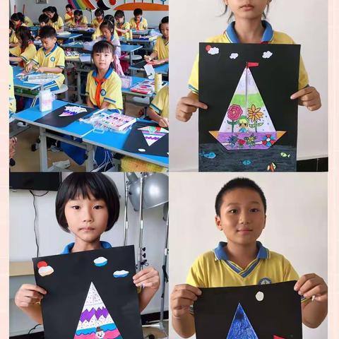 七彩画笔，缤纷童年——万宁市第三小学美术社团