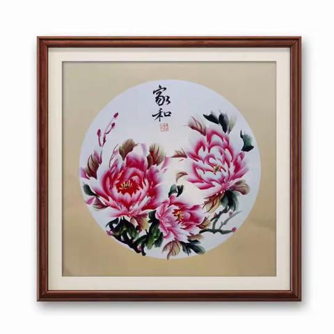 一炉雪部分斗方卡纸作品展示