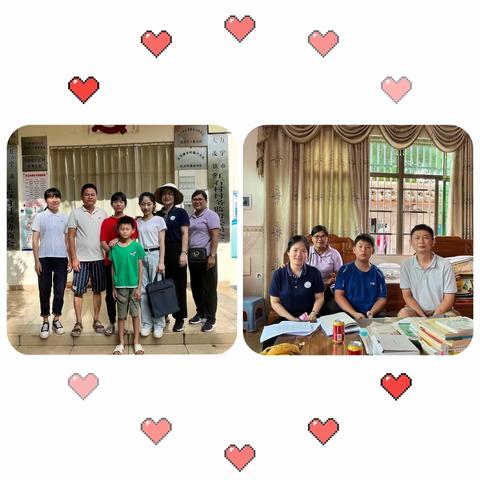 情在家访，爱不放假——万宁中学八年级“大茂镇家访小组”活动纪实