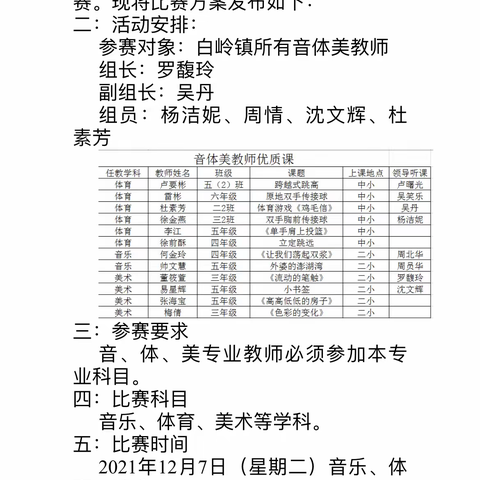 灵动课堂，精彩绽放——2021白岭镇小学优质课比赛