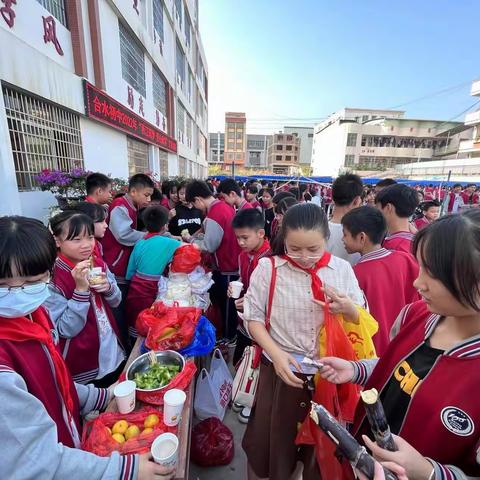 【党建引领】西江筑梦，爱心助学——苍梧县旺甫镇合水初级中学义卖活动