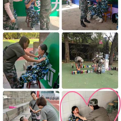 孩子，再苦再累，别怕，有我们在！——延中军训第五天实录