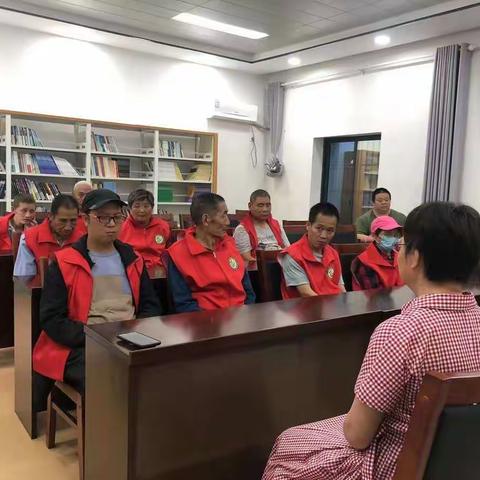 心里咨询医生前来更楼残疾人协会疏导（副本）