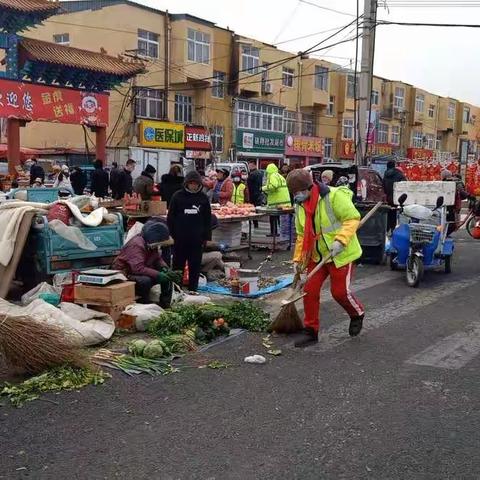 王哥庄街道组织开展“干净整洁迎新春”专项活动