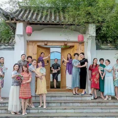 旗袍秀!我们秀!母亲节快乐!