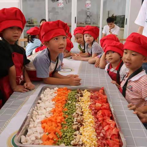 雅思乐幼儿园食育课《彩虹饭》