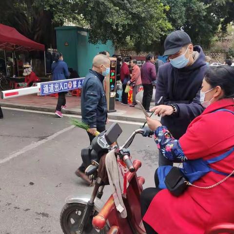 区众祥市场：加强防控建设  强化管理落实