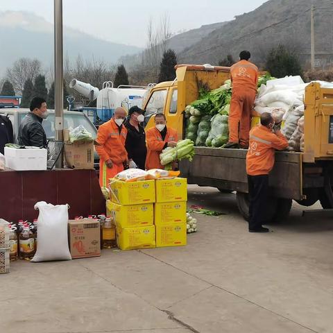 保障物资暖人心 同舟共济战疫情