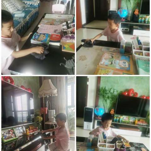 一年级学生线上劳动技能大赛纪实