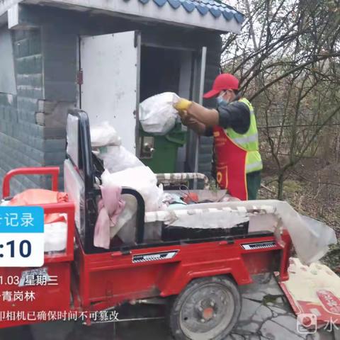 万春镇环卫工作纪实（11月3日）