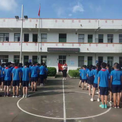 喜迎二十大  争做好队员一一一2022年横州市百合镇山江村委小学庆六一系列活动