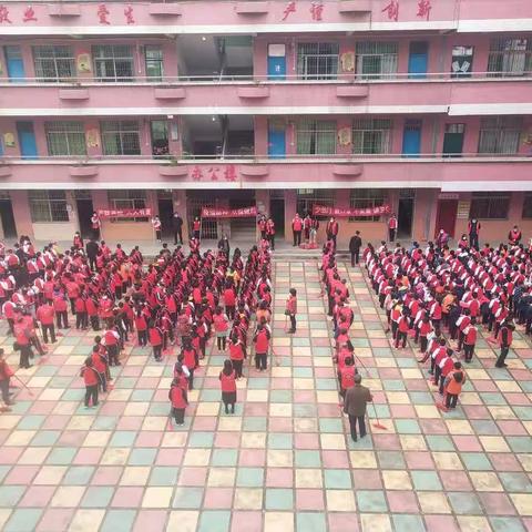 连江口中心小学开展疫情防控爱国卫生运动