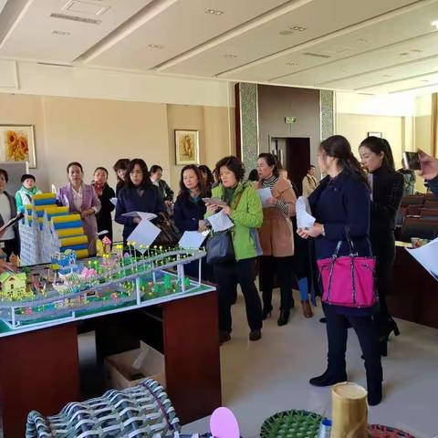 桓仁县幼儿教师参加本溪市幼儿园玩教具制作评比活动