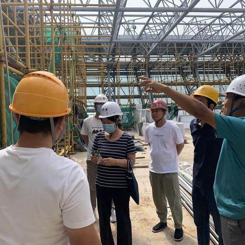 浐灞质量安全监督站对全区建设领域危险性较大的分部分项工程“百日整治”进行专项指导检查