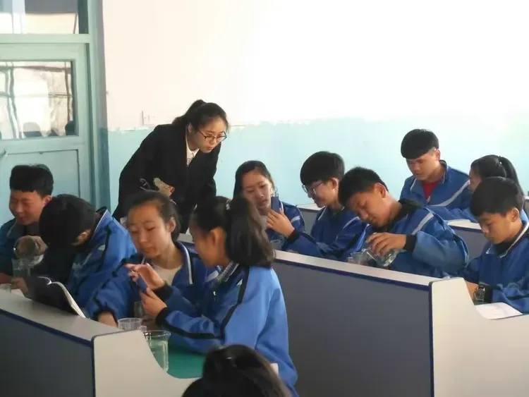 富锦市第16届"探索杯"教学竞赛锦山中学现场掠影