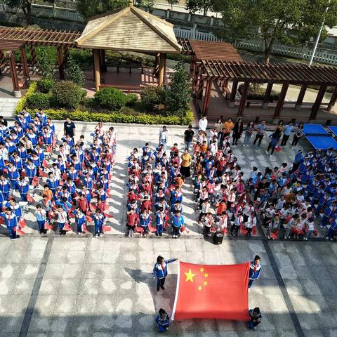 堰门小学：红心向党，喜迎华诞！