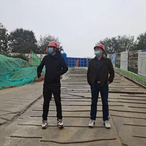 开发区建设工程部对入区项目工地冬季安全生产进行专项检查