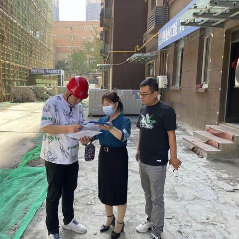 开发区建设工程部端午节前对入区项目工地安全生产开展专项检查
