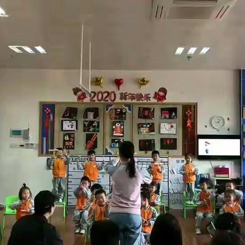 桐晖教育——太阳升新春天幼儿园中四班散学活动